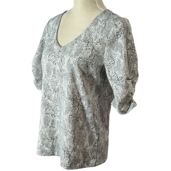 (Similar) “Ann Taylor” Animal Print Shirt. - Picture 2 of 13